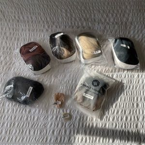 Wig bundle (6) + cap & tape